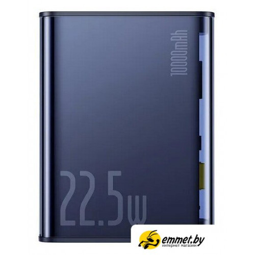 Внешний аккумулятор Baseus Explorer Series Digital Display Fast Charge 22.5W 10000mAh (синий)