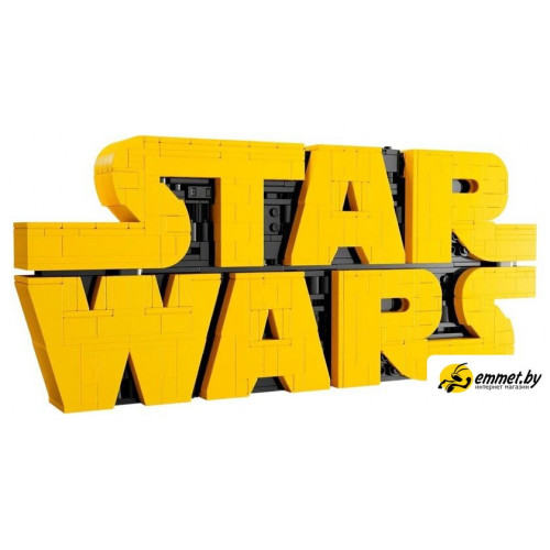 Конструктор LEGO Star Wars 75407 Логотип Star Wars из кубиков