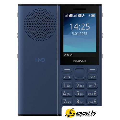 Кнопочный телефон Nokia 130 Music Dual SIM TA-1704 (синий)