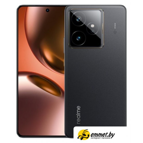 Телефон Realme GT7 RMX5061 12GB/512GB международная версия (ледяной черный)