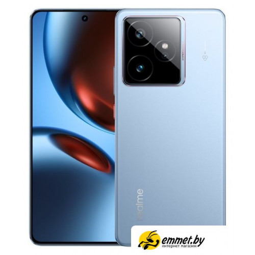 Телефон Realme GT7 RMX5061 12GB/256GB международная версия (ледяной синий)