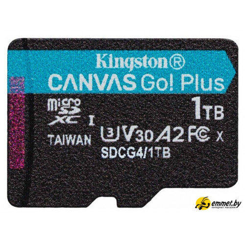 Карта памяти Kingston Canvas Go! Plus microSDXC 1TB SDCG4/1TBSP