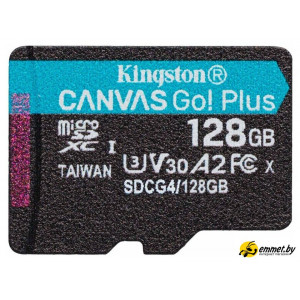 Карта памяти Kingston Canvas Go! Plus microSDXC 128GB SDCG4/128GBSP