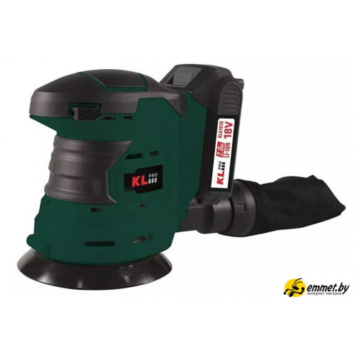 Эксцентриковая шлифмашина KLPRO KLEZ18-50 (с 2-мя АКБ)