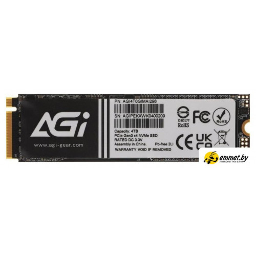 SSD AGI AI298 4TB AGI4T0GIMAI298