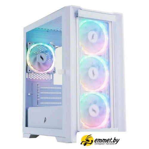 Корпус 1stPlayer TRILOBITE T4-G ARGB (белый)