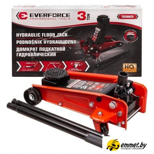 Подкатной домкрат Everforce EF-T830025(61854)
