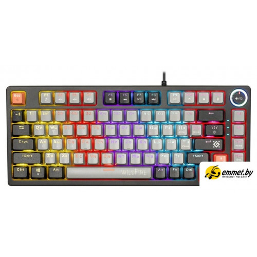 Клавиатура Defender Wildfire GK-213 (серый/черный)