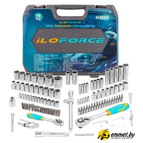 Универсальный набор инструментов ILOforce IF-41082-5(52229)