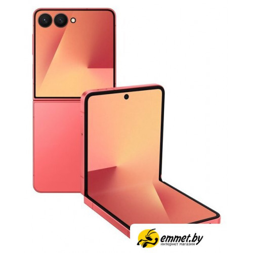 Телефон Samsung Galaxy Z Flip7 SM-F766B 12GB/512GB (коралловый)