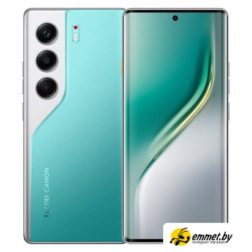 Телефон Tecno Camon 40 Pro 8GB/256GB (морской зеленый)