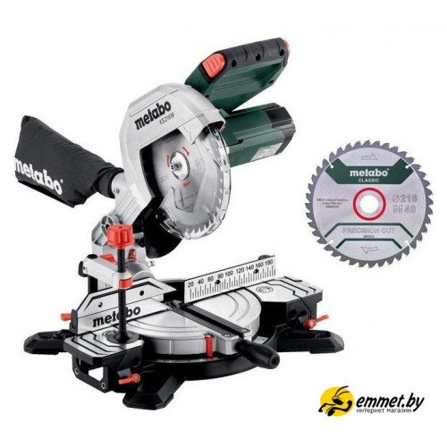 Торцовочная пила Metabo KS 216 M Set 610216900