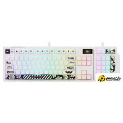 Клавиатура Дарк Проджект KD87A+Numpad (g3ms Moonstone, белый) Клавиатура Дарк Проджект KD87A+Numpad (g3ms Moonstone, белый)