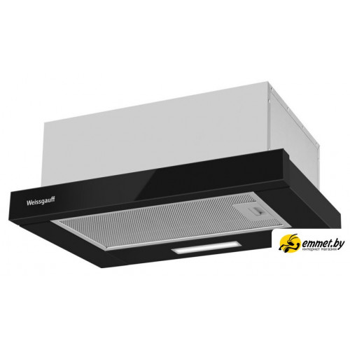 Кухонная вытяжка Weissgauff TEL 450 Black Glass