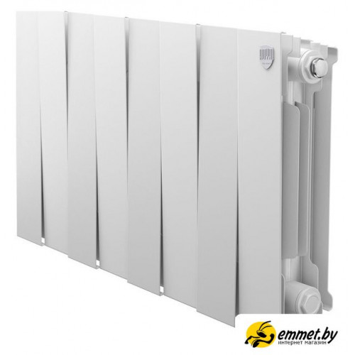 Биметаллический радиатор Royal Thermo PianoForte 300 Белый - 8 секций