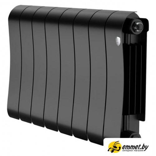 Биметаллический радиатор Royal Thermo Infinity 300 Noir Sable - 8 секций