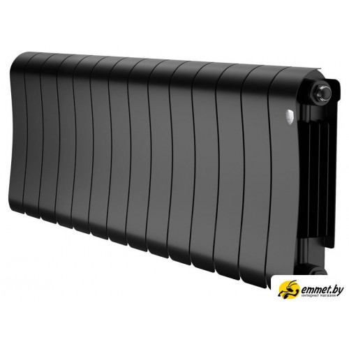 Биметаллический радиатор Royal Thermo Infinity 300 Noir Sable - 14 секций