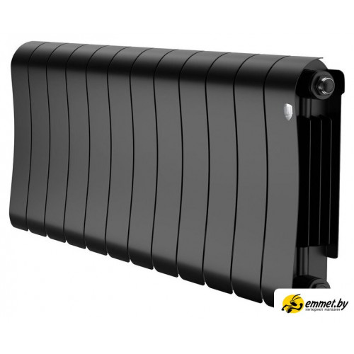 Биметаллический радиатор Royal Thermo Infinity 300 Noir Sable - 12 секций