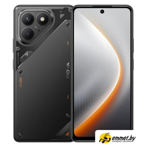 Телефон Tecno Pova 7 Neo 8GB/128GB (индустриальный черный)