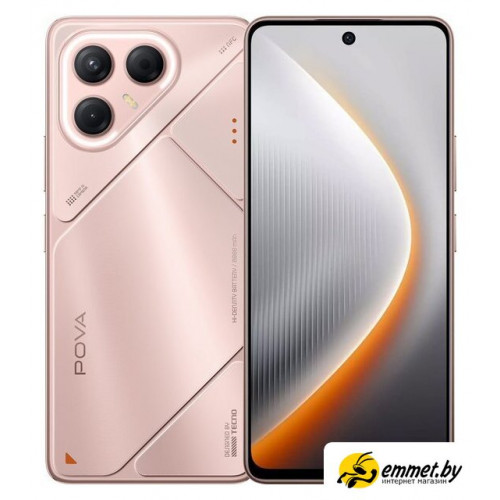 Телефон Tecno Pova 7 5G 8GB/256GB (розовая звездная пыль)