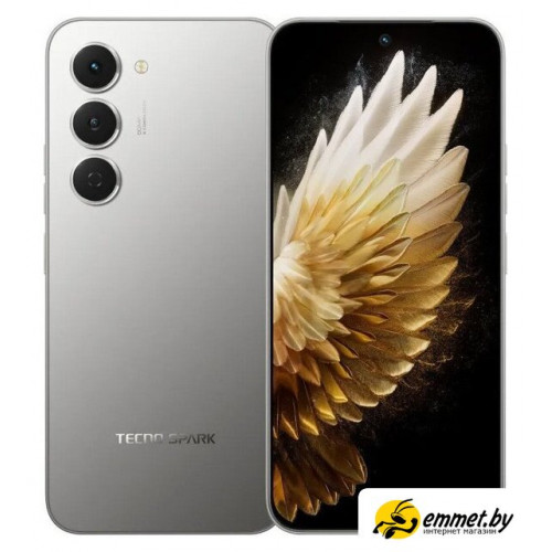 Телефон Tecno Spark 40 Pro 8GB/256GB (лунный титановый)
