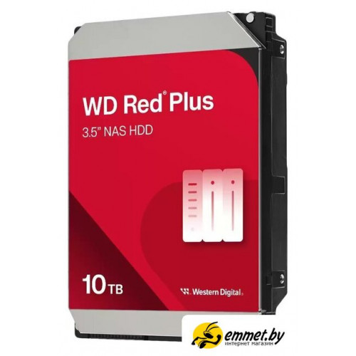 Жесткий диск WD Red Plus 10TB WD100EFGX