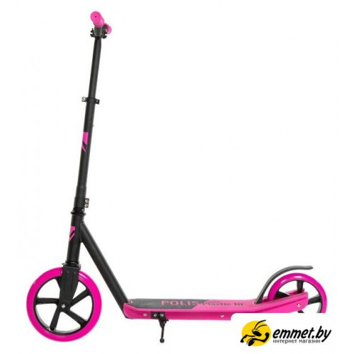 Двухколесный детский самокат Novatrack Polis Plastic NF 230 230PNF.POLIS.PN25 (розовый)