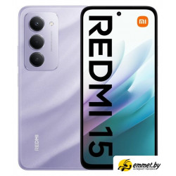 Телефон Xiaomi Redmi 15 4G 8GB/256GB международная версия (фиолетовый) Телефон Xiaomi Redmi 15 4G 8GB/256GB международная версия (фиолетовый)