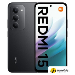 Телефон Xiaomi Redmi 15 4G 8GB/256GB международная версия (черный) Телефон Xiaomi Redmi 15 4G 8GB/256GB международная версия (черный)