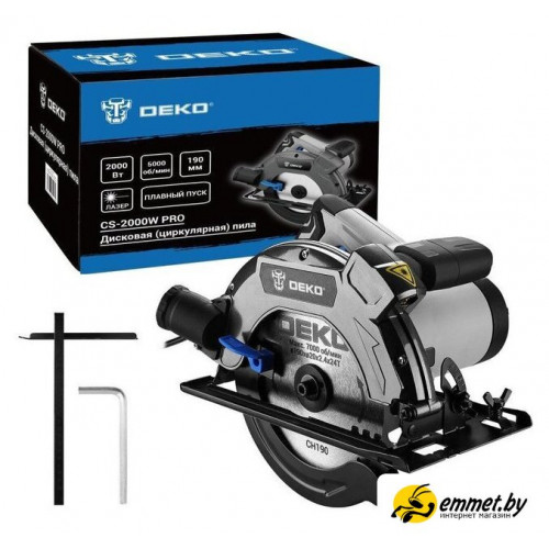 Дисковая (циркулярная) пила Deko CS-2000W PRO 084-1152