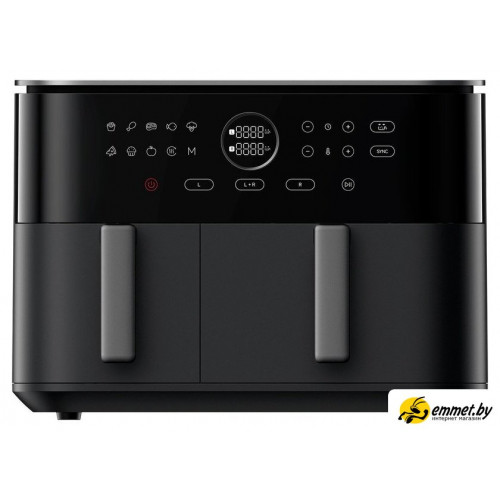 Аэрогриль (аэрофритюрница) Xiaomi Dual Zone Air Fryer 10L MAF-D1001 (евровилка)