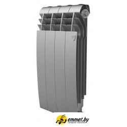 Биметаллический радиатор Royal Thermo Biliner B 500 Серебристый - 4 секций