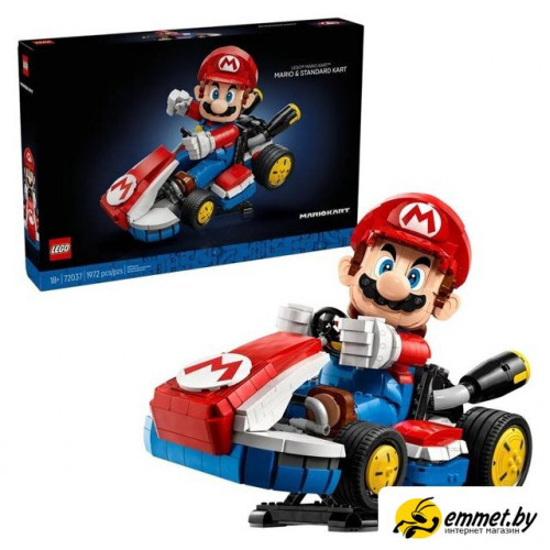 Конструктор LEGO Super Mario 72037 Mario Kart – Mario & Standard Kart