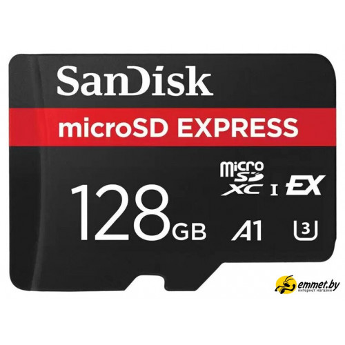 Карта памяти SanDisk Express microSDXC SDSQXFN-128G-GN4NN 128GB