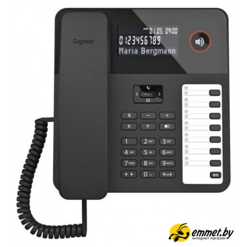 Проводной телефон Gigaset DESK 600 (черный)