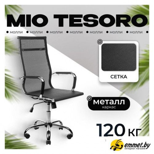 Офисное кресло Mio Tesoro Молли AF-C3006 (черный сетка)