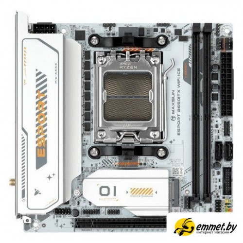 Материнская плата Maxsun eSport B650ITX WiFi Ice