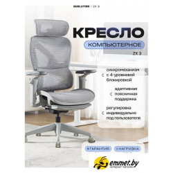 Офисное кресло Evolution ZX 3 (серый)