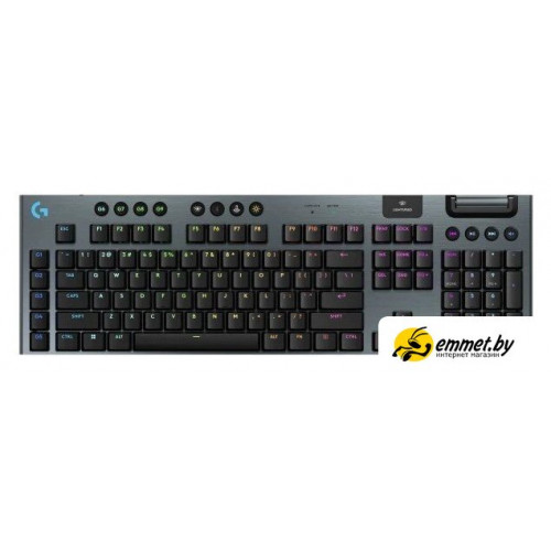 Клавиатура Logitech G915 X Lightspeed GL Clicky 920-012700 (черный, нет кириллицы)