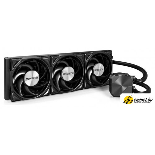 Система жидкостного охлаждения для процессора Montech HyperFlow Silent 360 (черный)