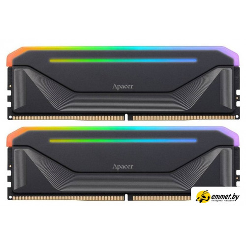 Оперативная память Apacer NOX RGB 2x32ГБ DDR5 6400 МГц AH5U64G64C552NBAA-2