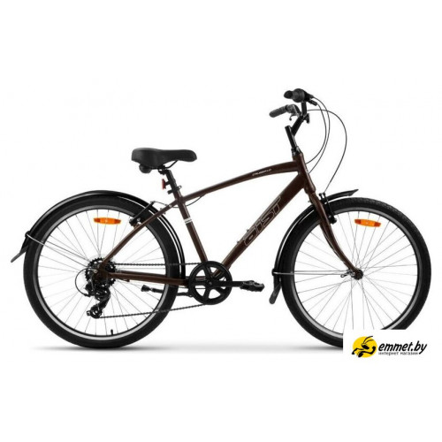 Велосипед AIST Cruiser 1.0 р.18.5 2025 (коричневый)