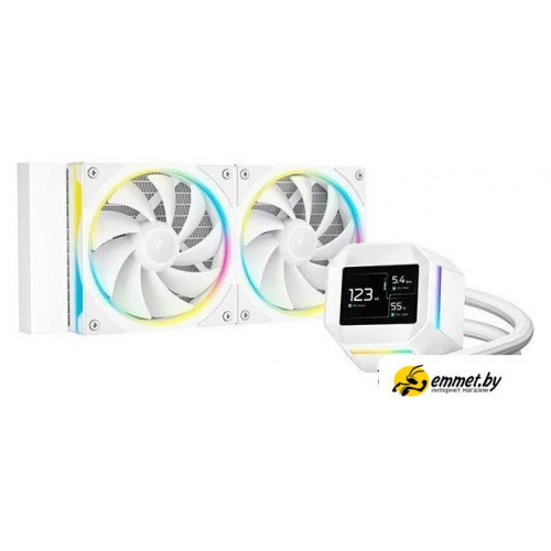 Система жидкостного охлаждения для процессора DeepCool LM240 WH R-LM240-WHDMMC-1