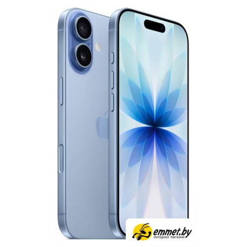 Телефон Apple iPhone 17 Dual SIM 256GB (голубой)