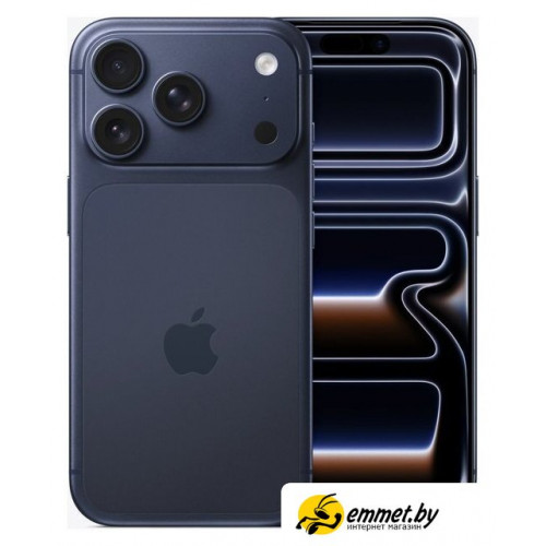 Телефон Apple iPhone 17 Pro Dual eSim 512GB (глубокий синий)