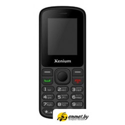 Кнопочный телефон Xenium X160 (черный)