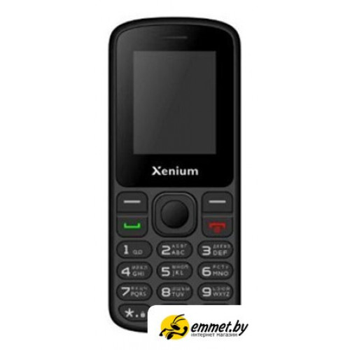 Кнопочный телефон Xenium X160 (черный)