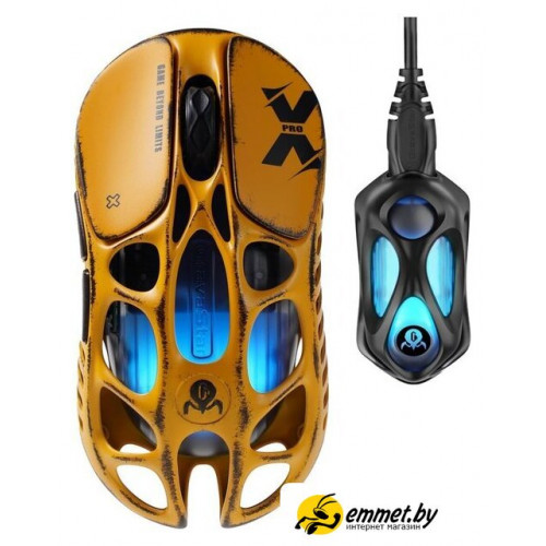 Игровая мышь Gravastar Mercury X Pro Special Edition Battle Worn-Yellow