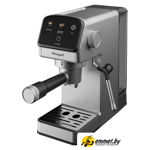 Рожковая кофеварка Weissgauff WCM-240 DBx Cappuccino ColorTouch