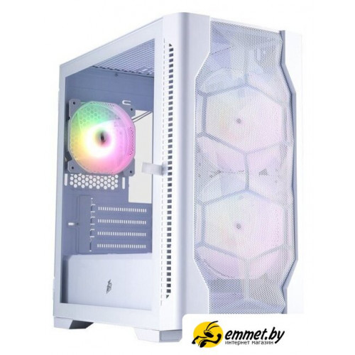 Корпус 1stPlayer D4-M ARGB (белый)